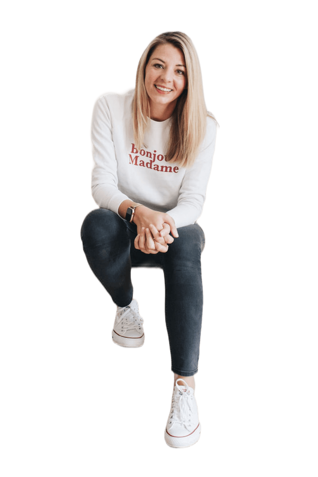Linda Priemel als freigestelltes Portrait mit freundlichem Blick in die Kamera.